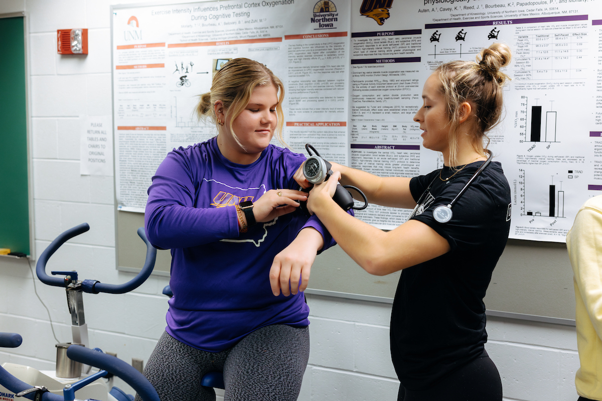 Kinesiology students