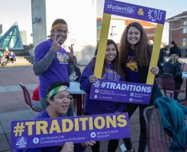 UNI Traditions Challenge Amazing Race
